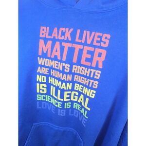Human Rights Hoodie Unisex Sweatshirt Medium